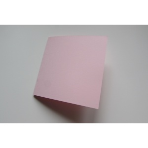Baza na kartkę 150x150mm - różowa