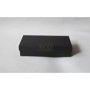 Pudełko 120x250x60mm - czarne (zestaw tagów)