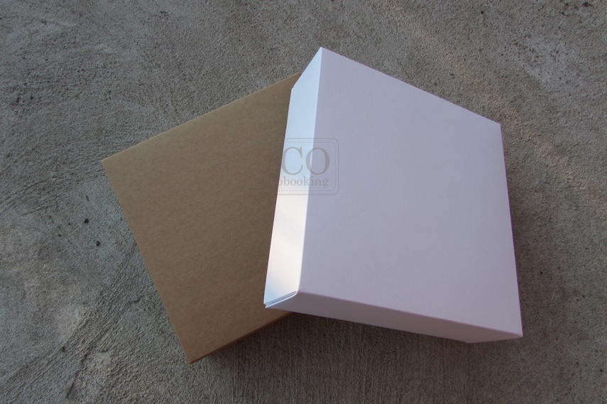 Pudełko 160x160x50mm - białe