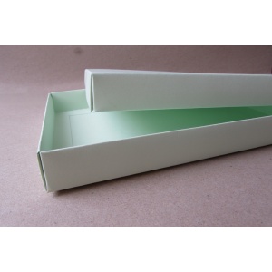 Pudełko 220x155x25mm - zielone
